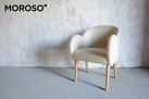 SALE MOROSO/モローゾ イタリア製 ダイニングチェア アームチェア デザイン イス 椅子 家具 【中古】