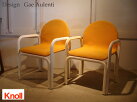 SALE Gae Aulenti/ガエ アウレンティデザイン サイドチェア Knoll/ノール社 汚れ有り 格安【中古】