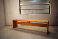 SALE 稀少 レア Charlotte Perriand /シャルロットペリアン Pine Long Bench stool ロング ベンチ スツール Vintage/ヴィンテージチェア Les Arcs/レザルク ウッド 木製 家具 プルーヴェ、ジャンヌレ好きにも フランス【中古】