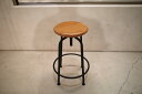 anthem Stool/アンセム 昇降スツール 座面ウォールナット ハイスツール イス 椅子 Vintage/ヴィンテージ加工 Antique/アンティーク加...
