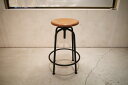 anthem Stool/アンセム 昇降スツール 座面ウォールナット ハイスツール イス 椅子 Vintage/ヴィンテージ加工 Antique/アンティーク加...