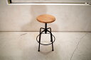 CONVEX STOOL S/コンベックス 昇降スツール Sサイズ(板座/ブラック脚) Knot antiques/ノット アンティークス 関家具 crash/...