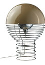 Wire lamp/ワイヤーランプ ブラウン Verner Panton/ヴァーナー・パントンデザイン スペースエイジ 照明 ライト ランプ Varpan/ヴァーパン デンマーク フランゼン社 正規品保証【新品】
