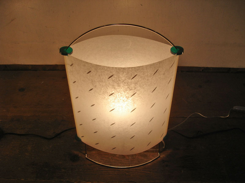 廃盤 稀少品 デッドストック yamagiwa/ヤマギワ 　Be Andon/ビーアンドン(S2473) 梅田正徳 行燈 行灯 フロアライトテーブルライト テーブルランプ メンフィス ジャパニーズモダン Umeda Masanori 和照明 デスクランプ デスクライト イサムノグチ好きにも 2【中古】