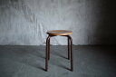 SALE tXɂĔt Antique wood stool/AeB[N EbhXc[ t`AeB[N uJg uE F CX ֎q ؐ Vr[ S ACA XN[ C_XgAfUC HƃfUC XN[ prouve/v[FDɂ wZ 6 yÁz