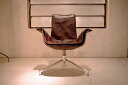 SALE レア Tulip Chair/チューリップ チェア Preben Fabricius ＆ Jorgen Kastholml/プレベン・ファブリシャス ＆ ヨルゲン・カストホルム mobilia/モビリア イス 椅子 ラウンジチェア 家具 レザー Kill International/キル インターナショナル 回転イス オフィス14【中古】