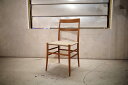 Calligaris/カリガリス made in Italy/イタリア製 ダイニングチェア ウッド 木製 布 キャンバス生地 編み込み Vintage/ヴィンテ...