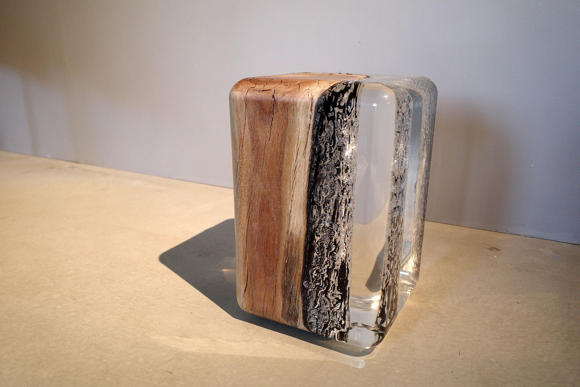 乐天商城 - 希少 廃盤品 ICE NILLEQ SIDE TABLE/アイス ニレック サイドテーブル Bleu nature/ブルーナチュール France/フランス ASPLUND/アスプルンド halo/ハロ アクリル×ウッド クリア 木製 流木 自然 Vintage/ヴィンテージ 家具 椅子 スツール 氷漬け 定価60万円以上【中古】