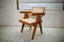 店頭展示品 Phantom Hands/ファントムハンズ社 Pierre Jeanneret/ピエール ジャンヌレ PH28 V-leg Office Chair/Vレッグオフィスチェア ダイニングチェア Chandigarh project/チャンディーガル プロジェクト 椅子 イス 家具 新古品 3【中古】