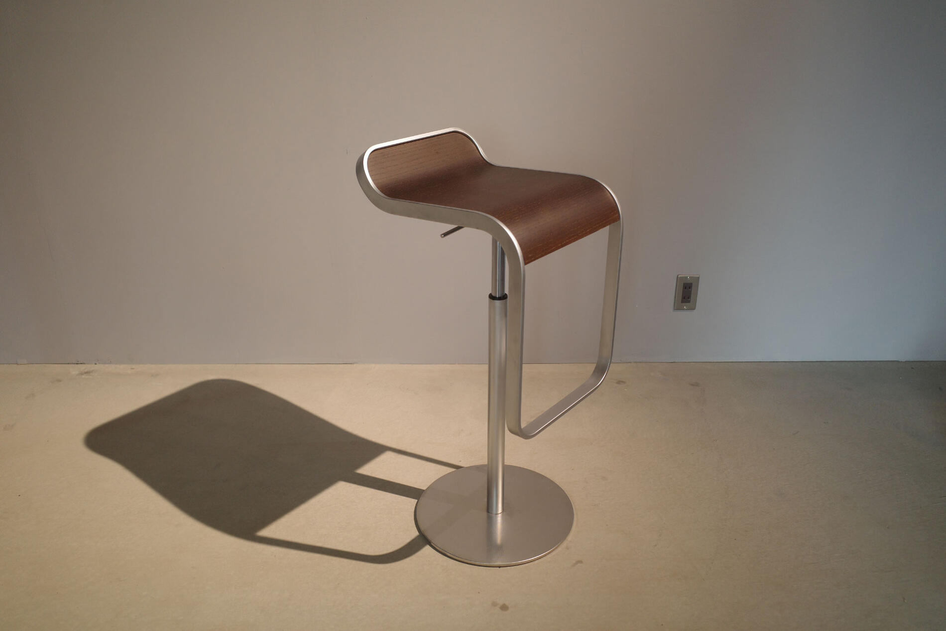 Stools - lapalma/ラパルマ LEM Stool/レムスツール(HI) shin&Tomoko Azumi ウォールナット カウンターチェア ハイスツール イス 椅子 家具 デザイナーズ シンプルモダン ミッドセンチュリーデザイン ハイチェア 昇降機能 イタリア カウンタースツール vintage/ヴィンテージ 3【中古】