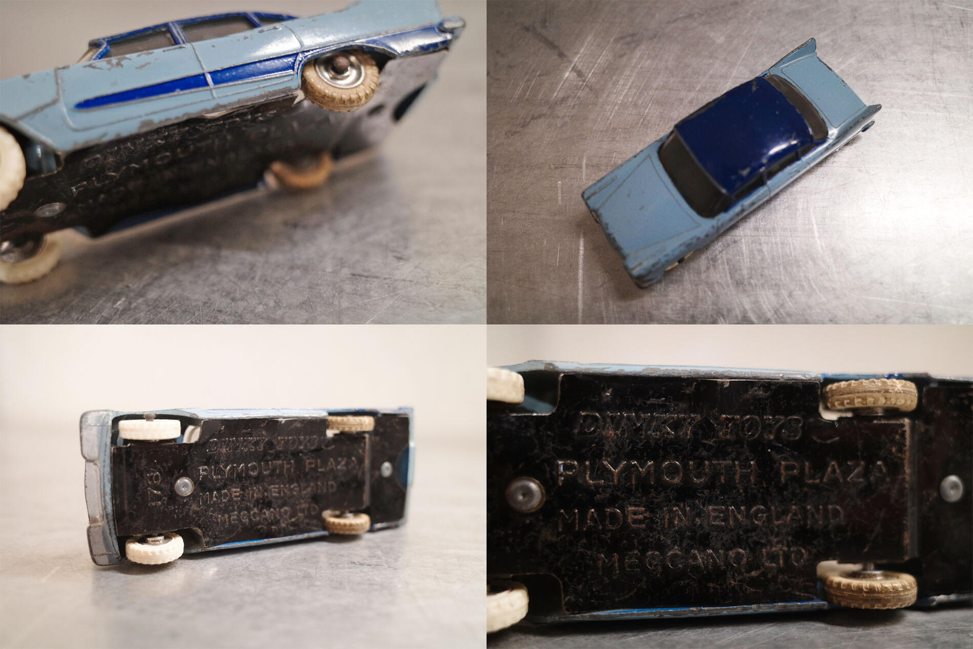 Vintage/������ơ��� DINKY TOYS/�ǥ��󥭡� �ȥ������� Made in ENGLAND/���󥰥����� 176 PLYMOUTH PLAZA/�ץ�ޥ� �ץ饶 MECCANO LTD �������㥹�� ���״����� �ߥ˥��� ���饷�å����� �� �ߥ˥��奢 ���֥��� ����ʪ ��ʪ Antique/����ƥ����� 019����š�