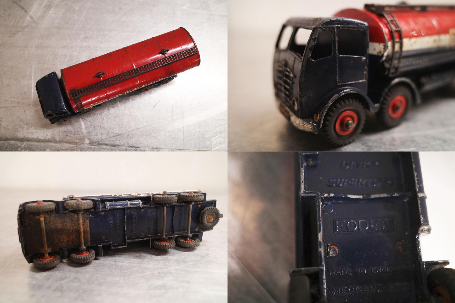 Vintage/������ơ��� DINKY TOYS/�ǥ��󥭡� �ȥ������� Made in ENGLAND/���󥰥����� SUPERTOYS FODEN/�ե����ǥ� REGENT MECCANO LTD �������㥹�� ���״����� �ߥ˥��� ���饷�å����� �� �ߥ˥��奢 ���֥��� ����ʪ ��ʪ Antique/����ƥ����� 033����š�