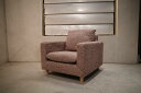 スートソファ 1シーター ラウンジチェア ネップ生地 ニット CLAS/クラス Vintage/ヴィンテージ Antique/アンティーク マルチカラー 家具 ...
