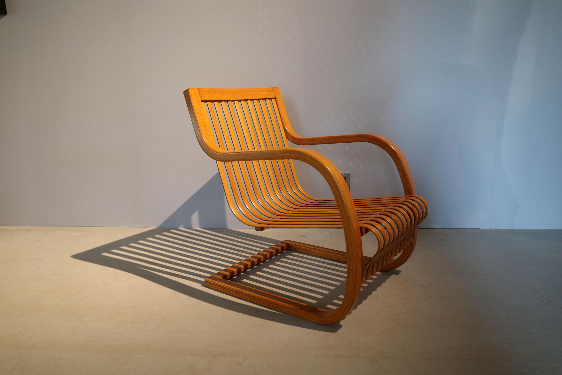 Personal Chairs - 希少 廃盤品 ほぼ未使用品 Ubunji Kidokoro/城所右文次 Bamboo chair / バンブーチェア Japan Vintage/ジャパンヴィンテージ レア 稀少 竹 民藝 民芸 家具 椅子 三越伊勢丹プロパティデザイン シャルロットペリアン コルビジェ 三越家具設計室 復刻品 定価539,000円【中古】