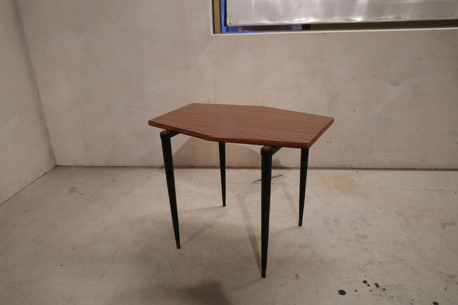 1960年代 Vintage/ヴィンテージ Yamaguchi/山口木材工芸 8角形 Side ta ...