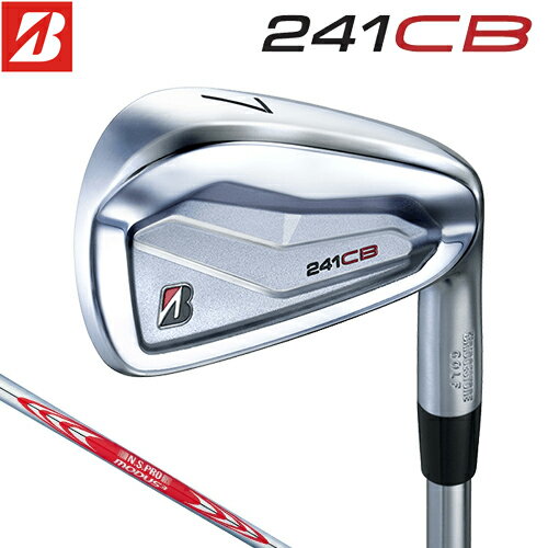 BRIDGESTONE GOLF 【 ブリヂストン 】 241CB アイアン 6本セット (＃5～9, PW) N.S.PRO MODUS3 TOUR120 スチールシャフト 【 2024年モデル 】 メンズ 右用 ゴルフ 2CPM6I Bシリーズ 【 ブリヂストン アイアン 】