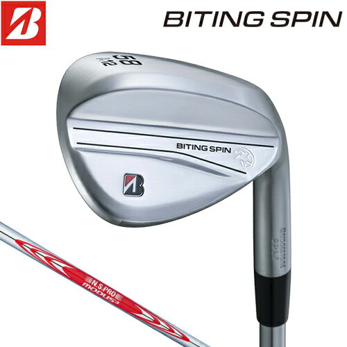 Rakuten - BRIDGESTONE GOLF 【 ブリヂストン 】 BITING SPIN ウェッジ N.S.PRO MODUS3 TOUR120 スチールシャフト 【 2024年モデル 】 メンズ 右用 ゴルフ BSPM1I バイティングスピン Bシリーズ 【 ブリヂストン ウェッジ 】