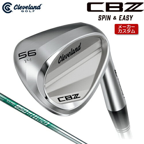 Rakuten - 【メーカーカスタム】 クリーブランド CBZ ウェッジ 右用 N.S.PRO 850GH neo スチールシャフト [日本正規品] 【 2026年モデル 】 Cleveland Z-ALLOY キャビティ シービーゼット カスタムクラブ 【 クリブランド ウェッジ 】