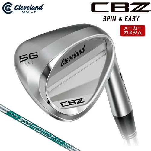 Rakuten - 【メーカーカスタム】 クリーブランド CBZ ウェッジ 右用 N.S.PRO 850GH neo DST スチールシャフト [日本正規品] 【 2026年モデル 】 Cleveland Z-ALLOY キャビティ シービーゼット カスタムクラブ 【 クリブランド ウェッジ 】