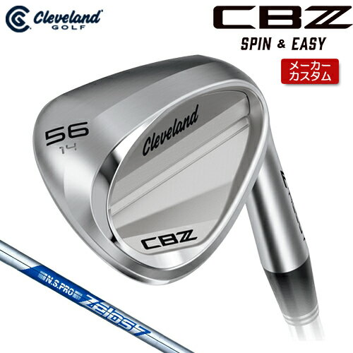 乐天商城 - 【メーカーカスタム】 クリーブランド CBZ ウェッジ 右用 N.S.PRO ZELOS 7 スチールシャフト [日本正規品] 【 2026年モデル 】 Cleveland Z-ALLOY キャビティ シービーゼット カスタムクラブ 【 クリブランド ウェッジ 】