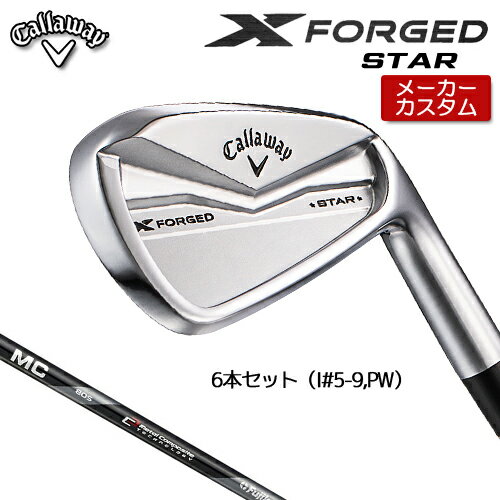  [J[JX^  LEFC X FORGED STAR Ep ACA 6{Zbg (5-PW) MC 70 80 for callaway J[{Vtg [{Ki]   2024Nf   Callaway GbNX tH[Wh X^[ Sb   LEFC ACA  