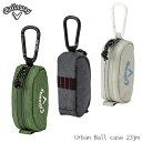 callaway 【キャロウェイ】 アーバン ボールケース Urban Ball Case 23JM 【2023年モデル】 メンズ ゴルフボール バッグ ポーチ おしゃれ その1