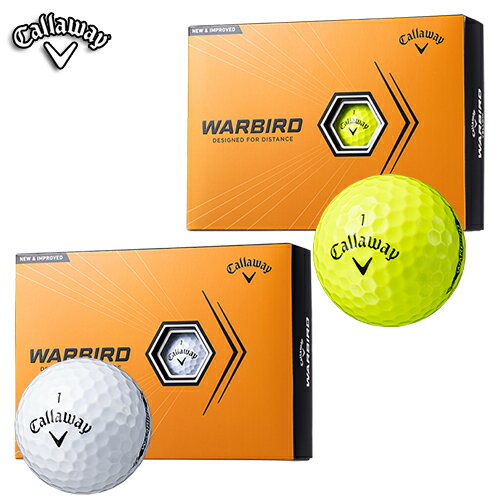 Callaway  WARBIRD ボール (1ダース：12球)  ウォーバード ゴルフボール  