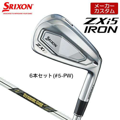 ڥ᡼ å SRIXON ZXi5   6ܥå(#5-PW) Dynamic Gold MID TOU...