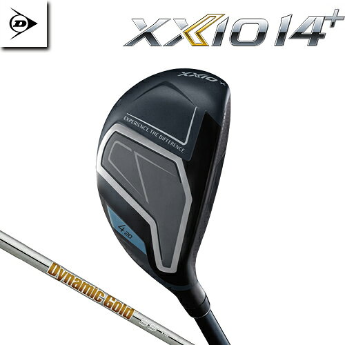 メーカーカスタムクラブ ダンロップ ゼクシオ 14 プラス ハイブリッド XXIO 14 + フォーティーン 2026モデル ヘッド素材 フェース：HT1770M　ボディ/クラウン：マレージング鋼 ヘッド製法 フェース：鍛造　ボディ：ロストワックス精密鋳造 仕上げ IP+ミラー＋サテン＋レーザー仕上げ 番手 H3 H4 H5 H6 H7 ロフト角(°) 18 20 23 26 30 ライ角(°) 58.5 59.0 59.5 60.0 60.5 ヘッド体積(cm3) 131 130 128 126 123 標準長さ(インチ) 40.25 39.75 39.25 38.75 38.25 ※長さは60度法による測定 ●新溝ルール適合モデル ●リアルロフト表示 Dynamic Gold 95 UTILITY スチールシャフト フレックス S200 シャフト重量(g) 100 トルク 3.2 バランス D4 調子 中手元 ゴルフプライド ツアーベルベットラバー360 グリップ (バックラインなし)(50g/口径60)[下記番号 1番] ●表記のバランス・クラブ重さはあくまでも目安としての参考数値になります。 ●クラブの長さの変更による注意点 クラブ長さの測定は、60度法での測定になります。 各番手の標準長さより、+1.0インチから-1.0インチの範囲内、0.25インチ単位で調整できます。長さを変更することで、バランスが変わります。 ●バランス調整について 標準バランスから+2ポイントの調整は可能です。(1ポイント単位) ●クラブ重さは公表されていません。 ●グリップの変更について グリップを変更することで、バランス、クラブ重さが変わります。グリップ重さが5g変わる事で、約±1ポイントバランスが変わります。 ●グリップロゴ向きの変更について バックラインなしのグリップで、ロゴのあるものついてはロゴ向きを指定することができます。 通常はロゴ表(上)になります。[構えた時にロゴが見える状態] バックラインありのグリップは指定できません ●グリップテープの下巻きについて 標準は、縦1重巻になります。 ●グリップの装着について グリップ未装着で発送させていただくことも可能です。 通常は装着での発送になります。 ※ヘッド、グリップ、シャフトなどメーカーの在庫状況により、予告なく対応終了になる場合がございますので、ご了承お願いします。