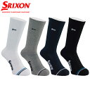 SRIXON 【 スリクソン 】 SMO5432 レギュラー ソックス 【 2025年モデル 】 メンズ 靴下 ゴルフ DUNLOP ダンロップ ネコポス便