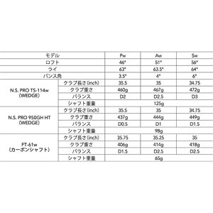 FOURTEEN【フォーティーン】C-036FORGEDウェッジTS-114wor950GHHTスチールシャフトc036