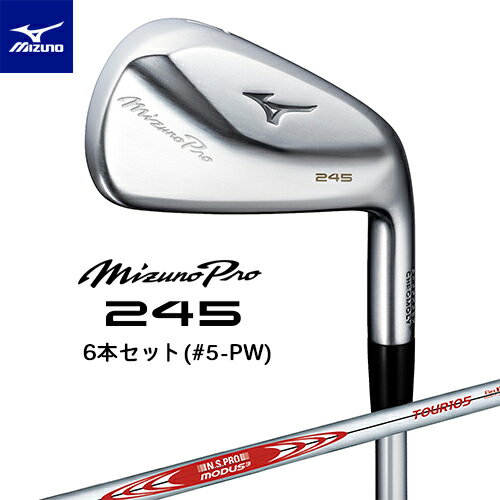 MIZUNO PRO  ߥ  245  6ܥå(#5-PW)  N.S.PRO MODUS3 TOUR 105 ...