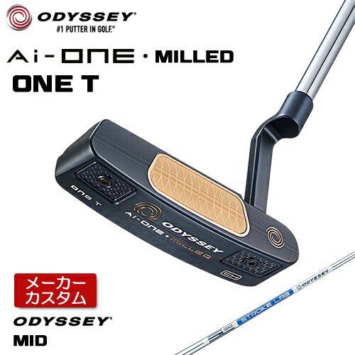 ڥ᡼ ǥå Ai-ONE MILLED ONE T ѥ  STROKE LAB 90 륷ե [Odyssey MID][åץB]  ߥ  2023ǯǥ  Ai ONE ODYSSEY   ߥ