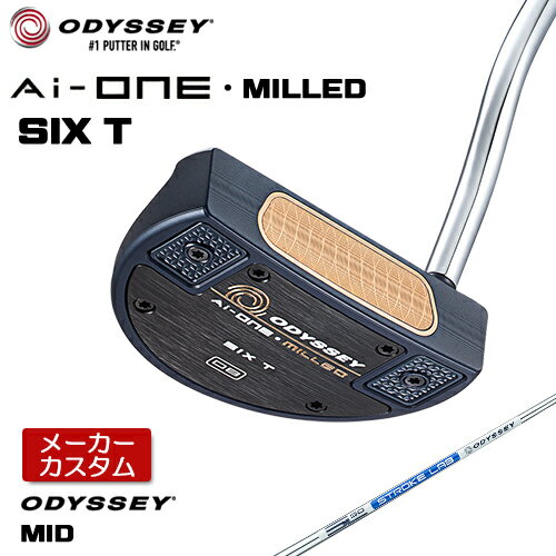 ڥ᡼ ǥå Ai-ONE MILLED SIX T ѥ  STROKE LAB 90 륷ե [Odyssey MID][åץB]  ߥ  2023ǯǥ  Ai ONE ODYSSEY   ߥ