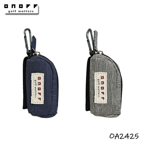 ONOFF 【 オノフ 】 ボールケース OA2425 【 2025年モデル 】 ゴルフ ボール バッグ おしゃれ GLOBERIDE 【 グローブライド 】 送料無(wú)料(一部地域?qū)澫笸?