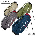 ONOFF 【 オノフ 】 スタンド キャディバッグ OB0326 【 2025年モデル 】 9型 2.6kg 軽量 ゴルフ バッグ GLOBERIDE 【 グローブライド 】