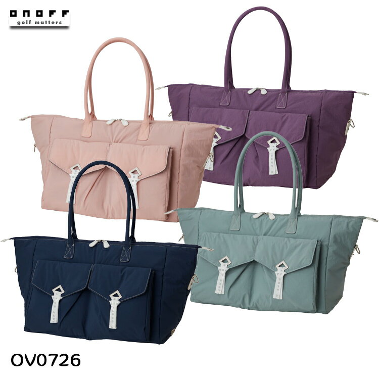 Rakuten - ONOFF 【 オノフ 】 OV0726 レディース ボストンバッグ 【 2026年モデル 】 ゴルフバッグ かわいい おしゃれ GLOBERIDE 【 グローブライド 】
