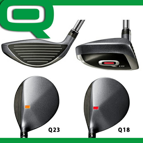 PRGR 【 プロギア 】 Q フェアウェイウッド (Q18/Q23) オリジナルカーボンシャフト (LIGHT,REG,HEAVY) プロギアキュー プロギアQ 【 プロギア フェアウェイウッド 】