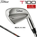 【メーカーカスタム】 Titleist 【 タイトリスト 】 T100 (23') アイアン 右用 単品(#3、#4、W50) TENSEI AV AM2 RED カーボンシャフト [日本正規品] 【2023年モデル】 Tシリーズ 【タイトリスト アイアン】