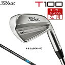 【メーカーカスタム】 【左用】 Titleist 【 タイトリスト 】 T100 (23') アイアン 6本セット(#5-P) TENSEI AV AM2 BLUE カーボンシャフト [日本正規品] 【2023年モデル】 Tシリーズ レフティ 【タイトリスト アイアン】