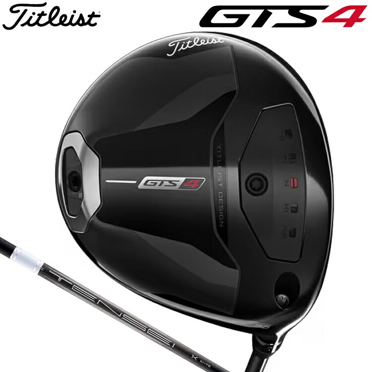 Rakuten - 【6/11発売ご予約】 Titleist 【 タイトリスト 】 GTS4 ドライバー Tensei 1K White RIP 65 カーボンシャフト [日本正規品] 【 2026年モデル 】 GTSシリーズ メンズ 右用 ゴルフ 【 タイトリスト ドライバー 】