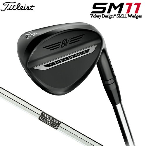 【最短営業日発送】 タイトリスト VOKEY SM11 ウェッジ ジェットブラック 右用 Dynamic Gold スチールシャフト [日本正規品] 【 2026年モデル 】 Titleist ボーケイ WEDGE エスエム イレブン JET BLACK 黒 ブラック 【 タイトリスト ウェッジ 】