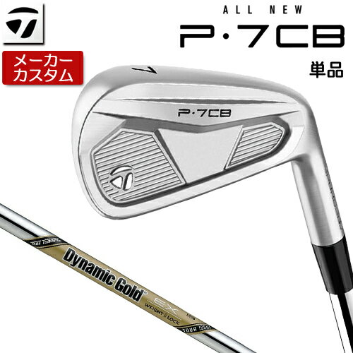  テーラーメイド P7CB 2024 単品 アイアン 右用 Dynamic Gold EX TOUR ISSUE スチールシャフト   TaylorMade Pシリーズ キャビティバックアイアン 
