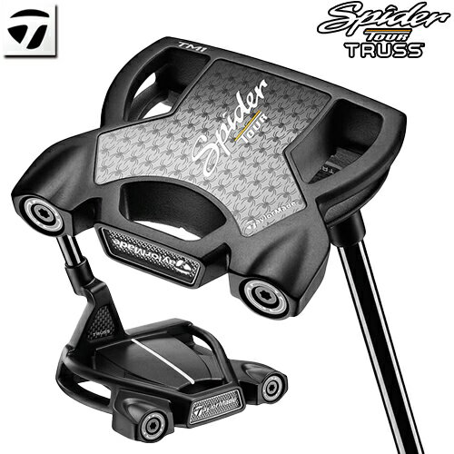 TaylorMade  ơ顼ᥤ  Spider TOUR TRUSS TM1 ȥ饹ҡ KBS BLACK STEPLESS 륷ե []  2024ǯǥ     ѥ ĥ  ơ顼ᥤ ѥ 