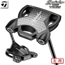 TaylorMade 【 テーラーメイド 】 【左用】 Spider TOUR TRUSS TM2 トラスセンター KBS BLACK STEPLESS スチールシャフト 日本正規品 【 2024年モデル 】 メンズ 左用 ゴルフ レフティー スパイダー ツアー 【 テーラーメイド パター 】