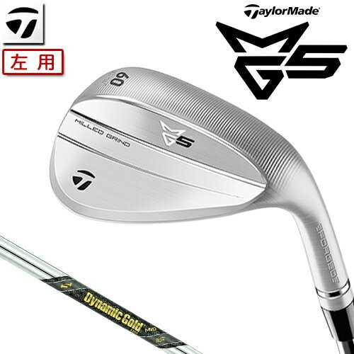 Rakuten - TaylorMade 【 テーラーメイド 】 (左用) MG5 ウェッジ Dynamic Gold MID 115 スチールシャフト [日本正規品] 【 2025年モデル 】 軟鉄鍛造 ミルド グラインド 5 MILLED GRIND 5 【 テーラーメイド ウェッジ 】