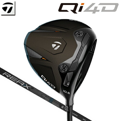 【最短営業日発送】 テーラーメイド Qi4D ドライバー 右用 REAX MR 50 カーボンシャフト [日本正規品] 【 2026年モデル 】 TaylorM...