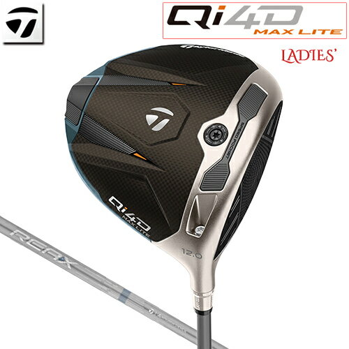【1/29発売ご予約】 テーラーメイド Qi4D MAX LITE レディース ドライバー 右用 REAX MR 40 カーボンシャフト [日本正規品] 【 2026年モデル 】 TaylorMade キューアイフォーディー マックス ライト 女性用 【 テーラーメイド ドライバー 】