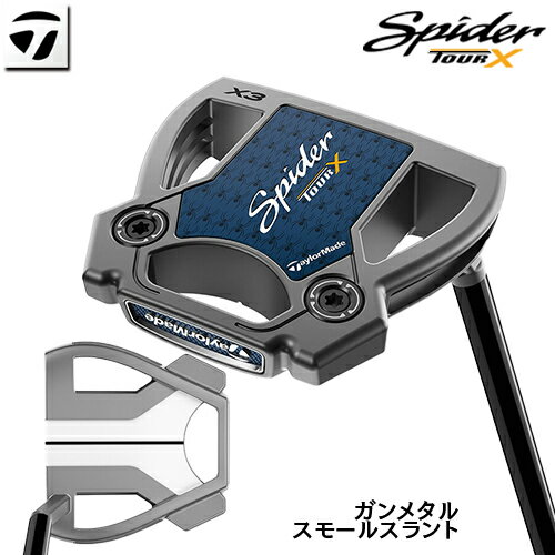 スパイダー　ツアーブラック 米国テーラーメイド、ブラックPVD仕上げの『スパイダーツアー