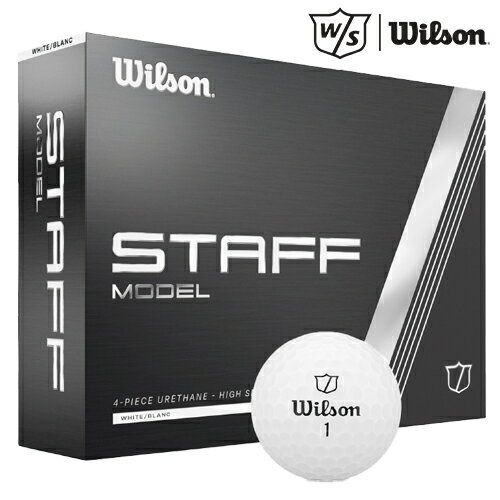 WILSON 【 ウィルソン 】 Staff Model スタッフ モデル ゴルフボール 1ダース(12球) 【 2025年モデル 】